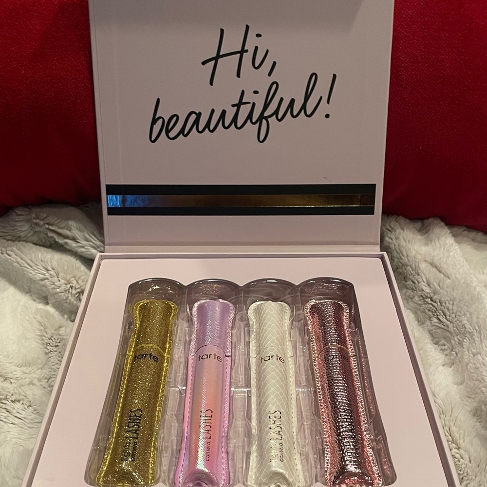 💕tarte Lights, Camera, Lashes 4pc Mascara Vault. NIB💕